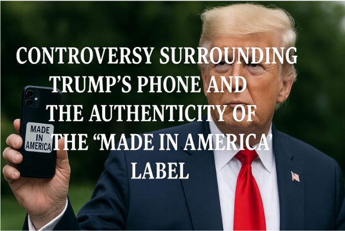 Controversy Surrounding Trump's Phone and the Authenticity of the 'Made in America' Label